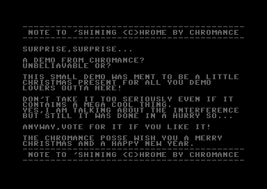 Shining Chrome